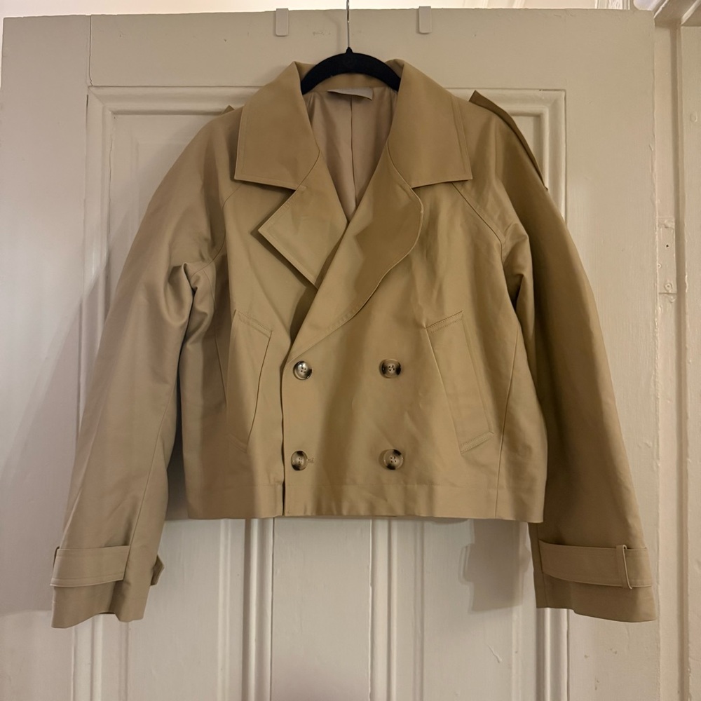 Modern Citizen Lucca Cropped Trench Coat